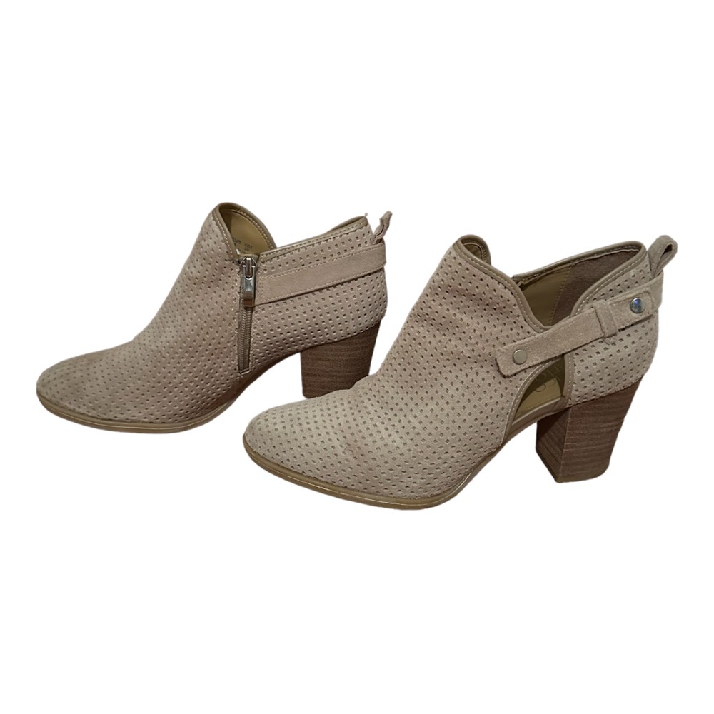Franco Sarto Ankle Zip Up Booties Size 9M